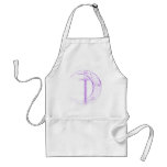 Celtic Sword and Celtic Moon (Purple) Apron