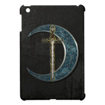 Celtic Sword and Moon iPad Mini Covers