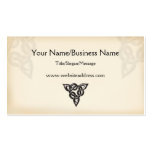 Celtic Symbol Design Business Card