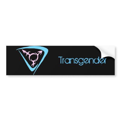 celtic trans, Transgender Bumper Sticker by ragnorack