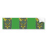 Celtic Transgender Symbol Yellow Bumper Sticker