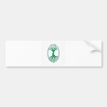 celtic tree of life bumper sticker