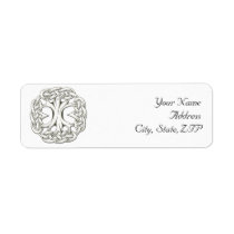 Celtic Tree of Life Custom Return Address Labels