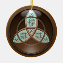 Celtic Trinity Knot Christmas Ornaments