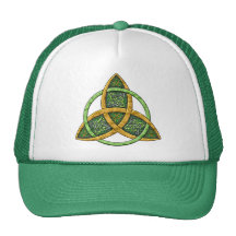 Celtic Trinity Knot Mesh Hats