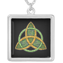 Celtic Trinity Knot Pendant Necklace