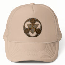 Celtic Trinity Shield Trucker Hats