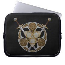 Celtic Trinity Shield Laptop Sleeve