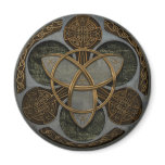 Celtic Trinity Shield Refrigerator Magnet