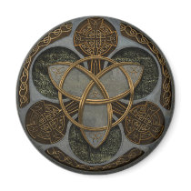 Celtic Trinity Shield Refrigerator Magnet