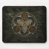 Celtic Trinity Shield Mouse Pads