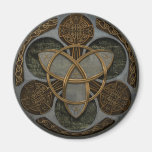 Celtic Trinity Shield Refrigerator Magnet