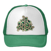 Celtic Triskele Mesh Hat