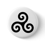 Celtic Triskelion Symbol Pins