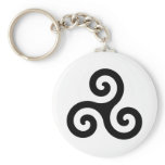Celtic Triskelion Symbol Key Chain