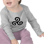 Celtic Triskelion Symbol Tshirts
