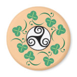 Celtic Triskell Refrigerator Magnet