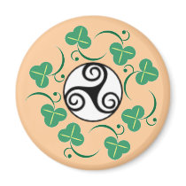 Celtic Triskell Refrigerator Magnet