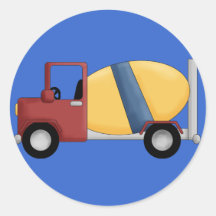 Cement Mixer Tshirts and Gifts Stickers