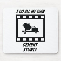 Cement Stunts Mouse Pads