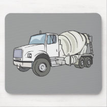 Cement Truck Mousepad