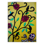 CEMETERY DAY OF THE DEAD CARD