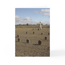 Cemetery Greeting Card