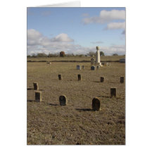Cemetery Greeting Card