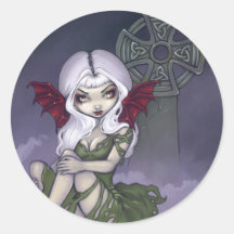 "Cemetery Mist" Sticker