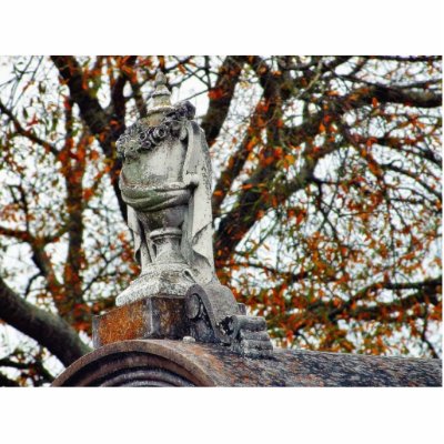 Cemetery Statues Vases Photo Cutouts by lifesphere