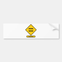 Censored Bumper Stickers