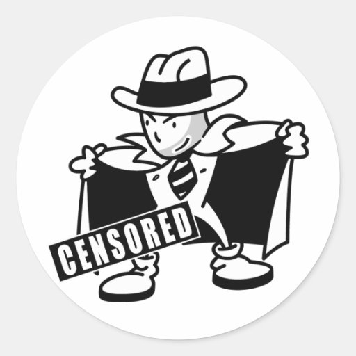 Censored Sticker
