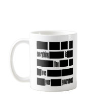 Censorsed Government Message Coffee Mugs