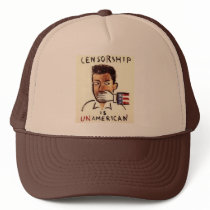 Censorship is un-American Mesh Hat
