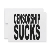Censorship Sucks Custom Invite