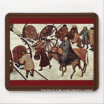 Census At Bethlehem, Detail By Bruegel D. Ä. Piete Mousepad