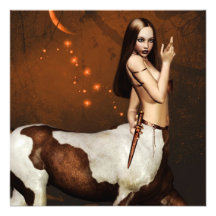 Centaur at Night  Invitations