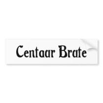 Centaur Brute Bumper Sticker