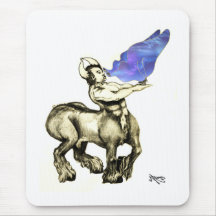 Centaur meets Butterfly Mousepad