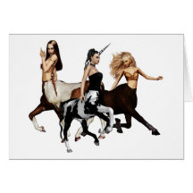 Centaurs Note Card