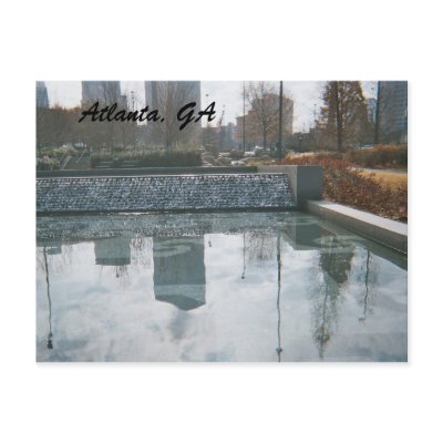 Centennial Olympic Park, Post Card by JohnnaCrider