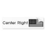 Center Right Bumper Sticker