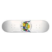 Central African Republic Coat Of Arms Skate Board Deck