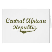Central African Republic Greeting Card