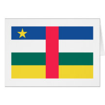 Central African Republic Greeting Card