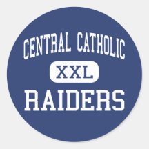 Central Catholic - Raiders - High - Modesto Stickers