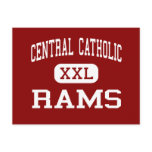 Central Catholic - Rams - High - Portland Oregon Post Card