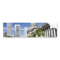 Central district of Singapore Bumper Stickers