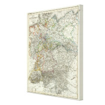 Central Europe, Germany, Poland Stretched Canvas Print
