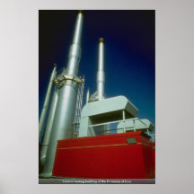 Central heating building of the University of Laus Print